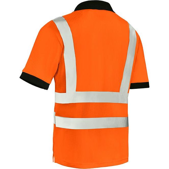 Thumbnail - Texxor, Arbeitsjacke, unisex Warnschutz Shirt SYLT orange Grösse L (L)