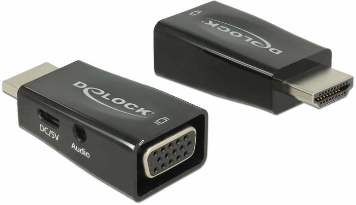 Actual product image Delock 65901 HDMI-A to (VGA, Audio, 4.70 cm)