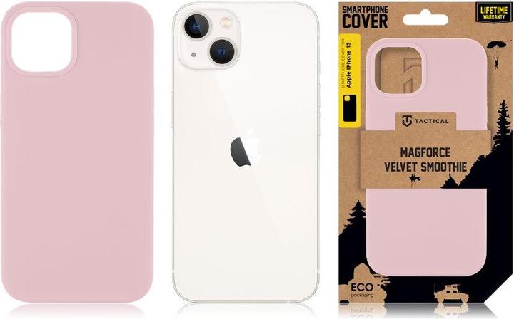 Actual product image Tactical MagForce Velvet Smoothie Cover for Apple iPhone 13 Pink Panther (Apple iPhone 13)