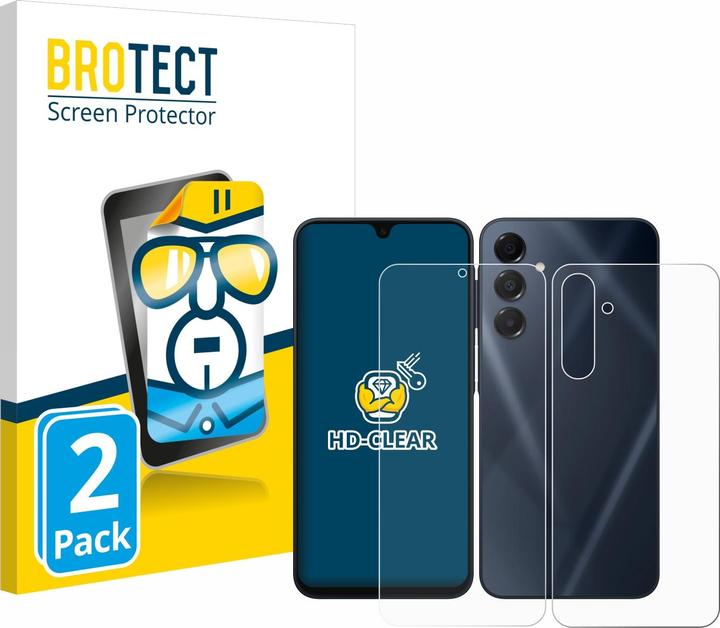 Actual product image BROTECT Screen Protector Clear (2 pcs., Samsung Galaxy A16)