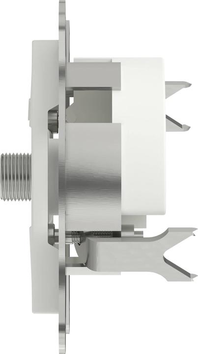 Produktbild Schneider Electric TV-SAT Durchgangsdose Asfora Weiss (RAL 9003) EPH3470321D (Antennendose)