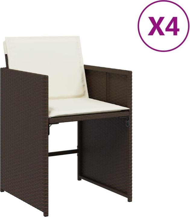 Braun, Cremeweiss, White