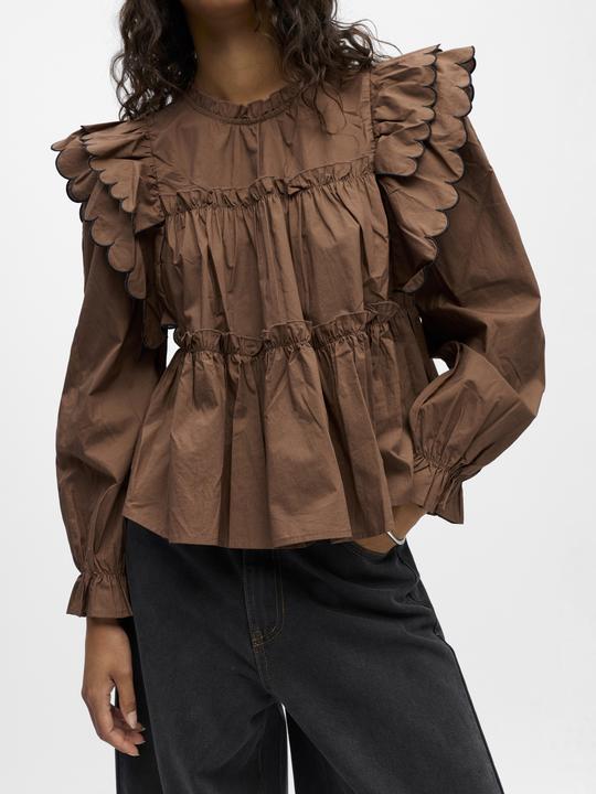 Immagine prodotto Object OBJHOPE Oberteil mit langen Ärmeln (38)