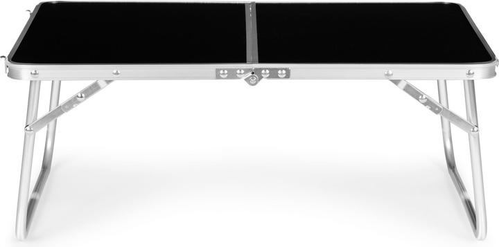 Produktbild MultiGarden Kleiner Camping-Picknicktisch klappbar 60x40 cm Schwarz