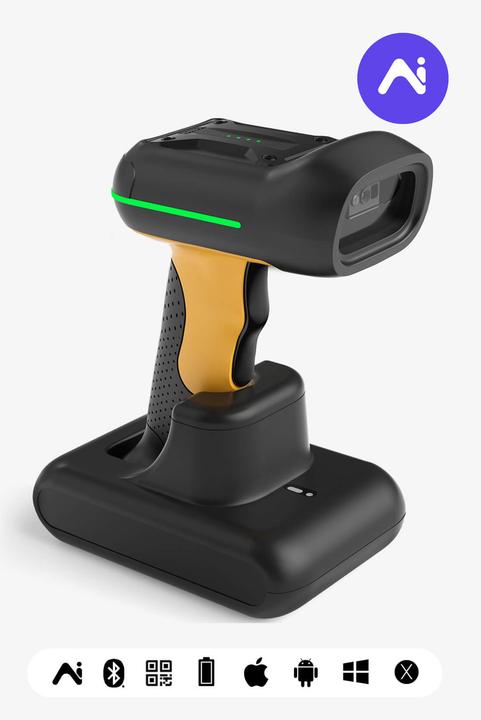 Produktbild Inateck Barcodescanner 75S black (BCST-75S black) (1D-Barcodes, 2D-Barcodes)