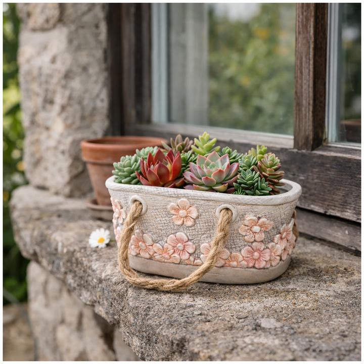 Actual product image HTI-Living Ceramic Planter (13 x 6.50 x 7 cm)