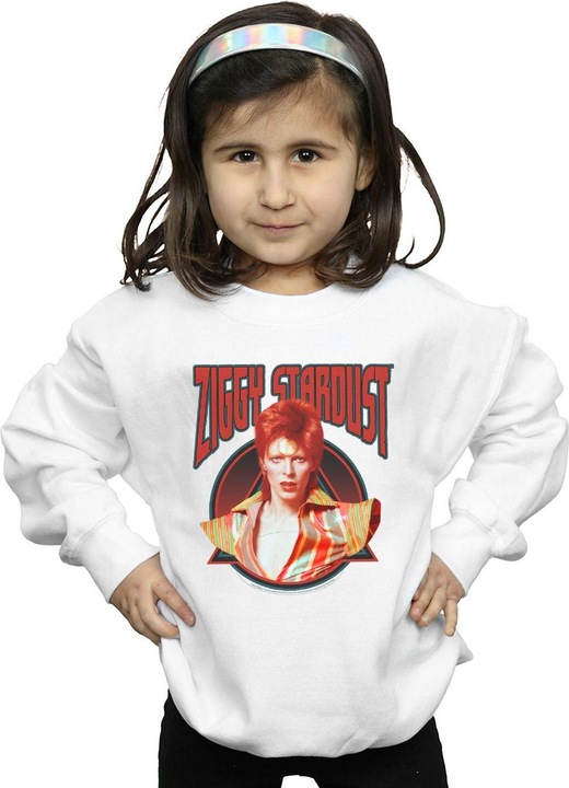 Produktbild David Bowie Ziggy Stardust Sweatshirt Mädchen (152, 158)