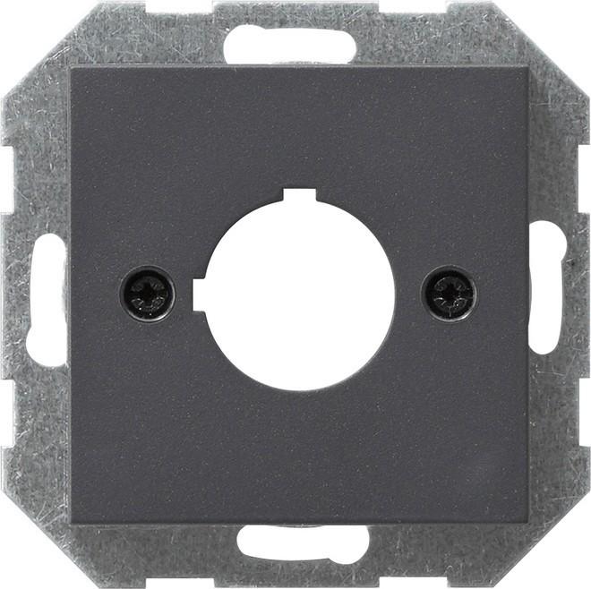 Actual product image Gira 027228 Wall plate/switch cover anthracite