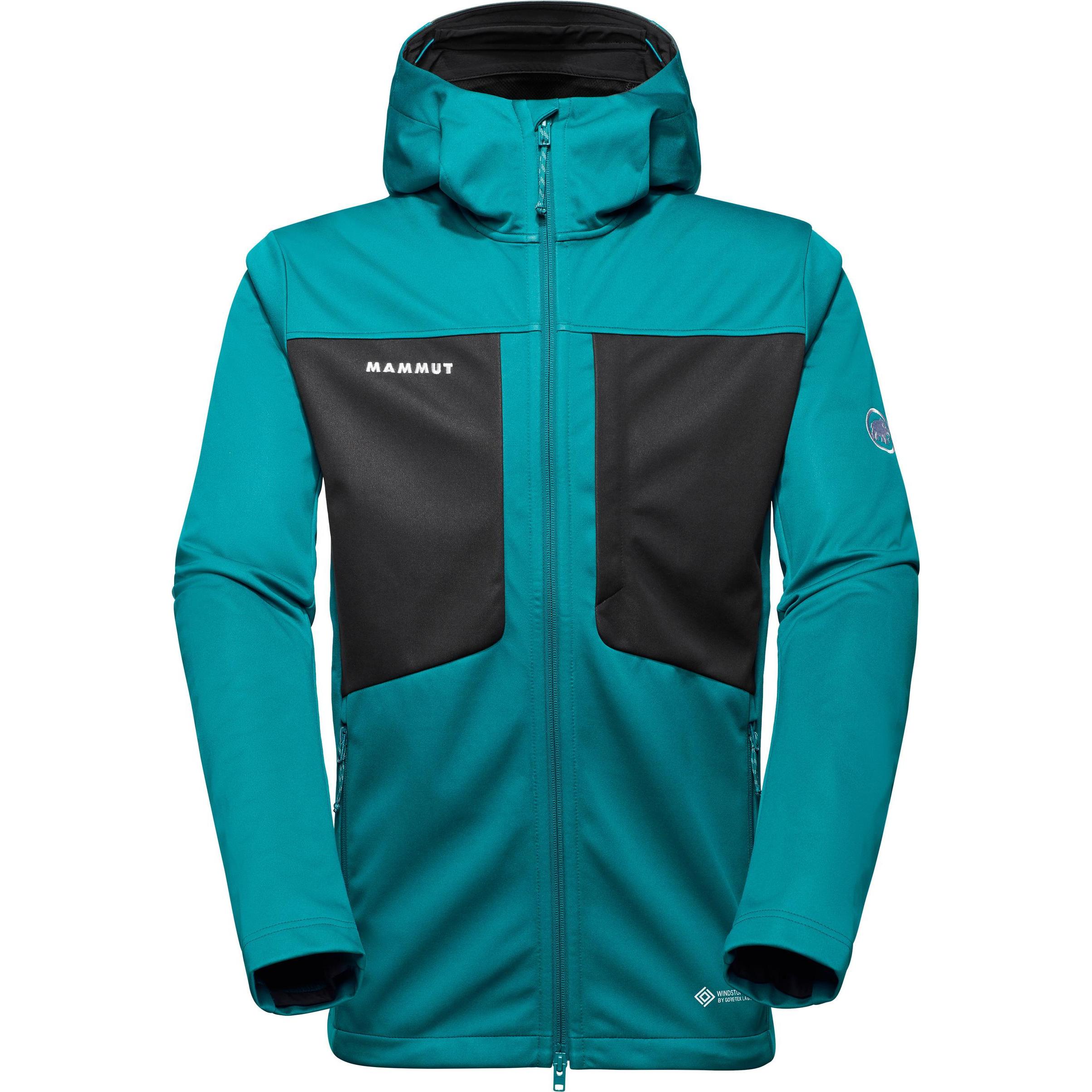 Mammut ULTIMATE HOODED JACKET MEN - Softshelljas - black/zwart