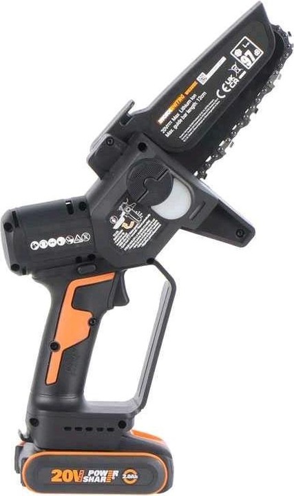 Produktbild Worx Nitro AkkuAstkettensäge (Akku Kettensäge)