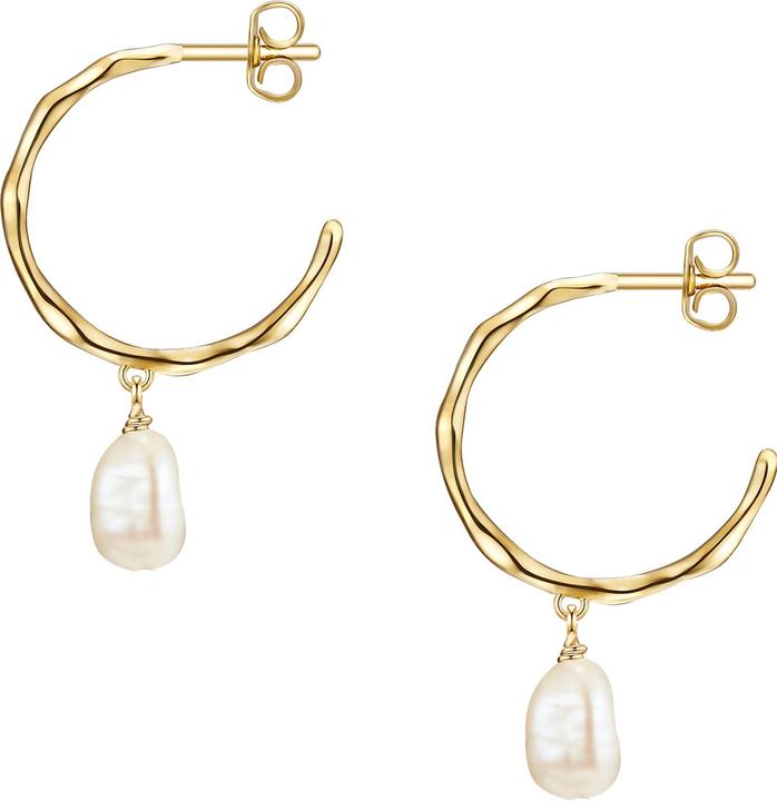 Immagine prodotto Glanzstücke München Perle d'acqua dolce d'argento da donna coltivate in oro giallo - 23286 (Argento)
