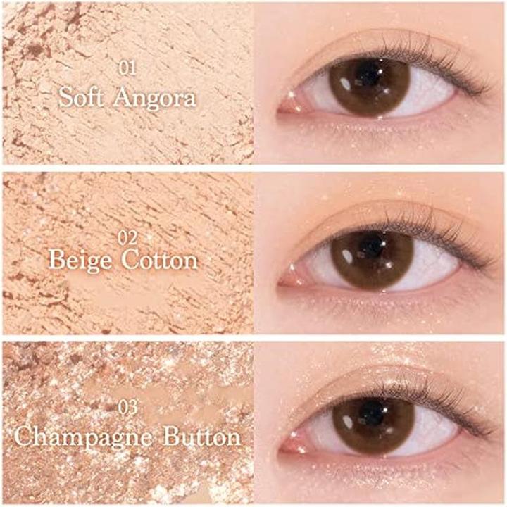 Produktbild Dasique Schattenpalette in Beige mit 9 mischbaren Farben (Beige Knit)