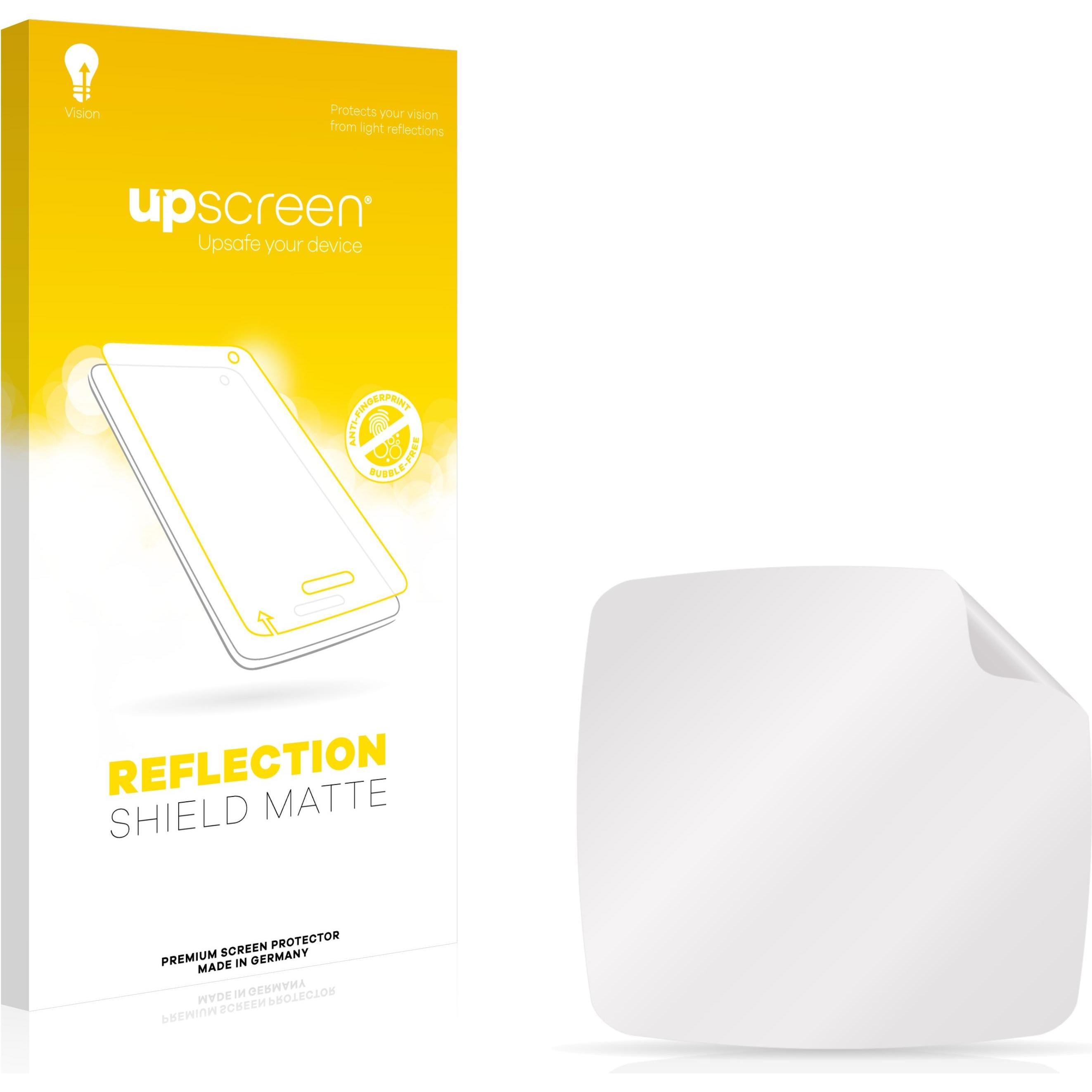 upscreen Reflection Shield Displayschutz Matt, Smartwatch Schutzfolie, Grau