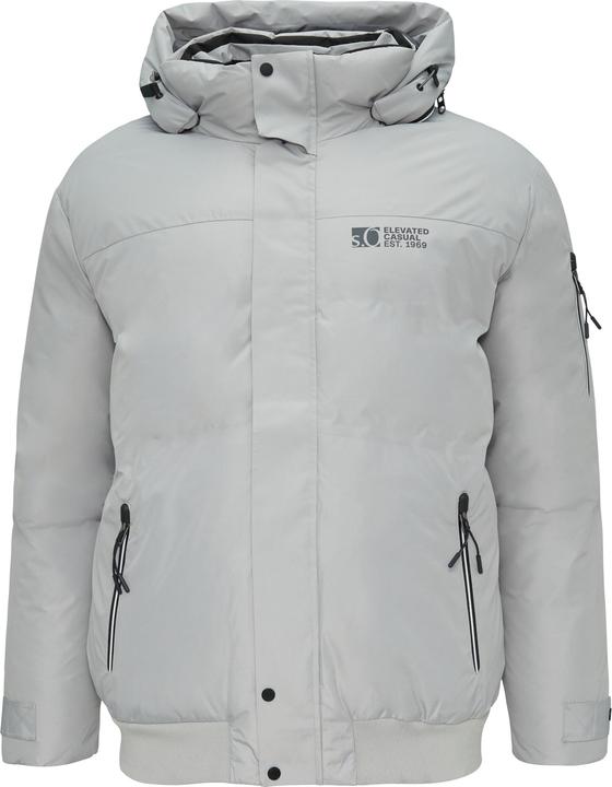 Produktbild S.Oliver Outdoor-Jacke Wasserabweisender wattierter Blouson mit Kontrast-Details (5XL)