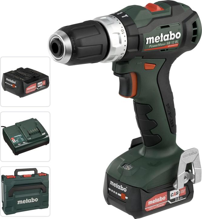 Image du produit Metabo PowerMaxx BS 12 BL (Perceuse-visseuse)