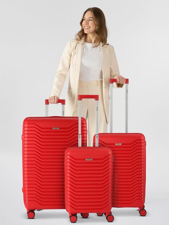 Actual product image Benzi 5820 4 Rollen Kofferset 3-teilig (191 l)
