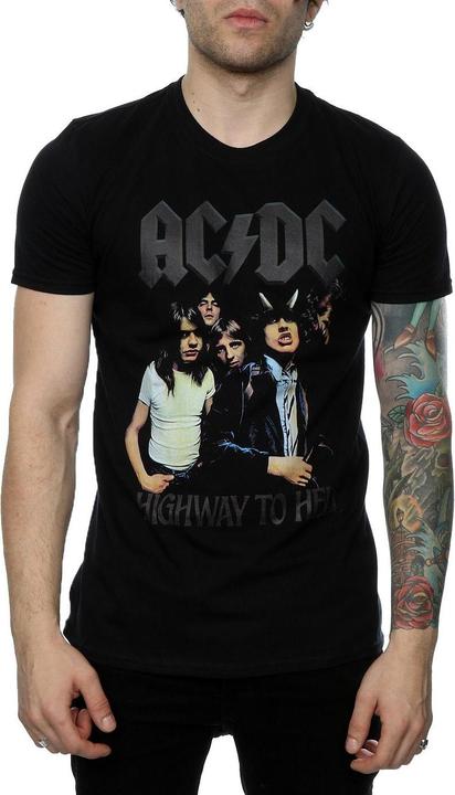 Actual product image AC/DC Mens Highway To Hell T-Shirt (S)