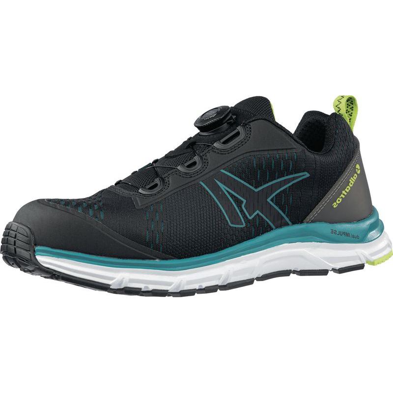 Albatros, Sicherheitsschuhe, AER55 Impulse black blue QL low S1P ESD HRO SRA (S1P, 37)