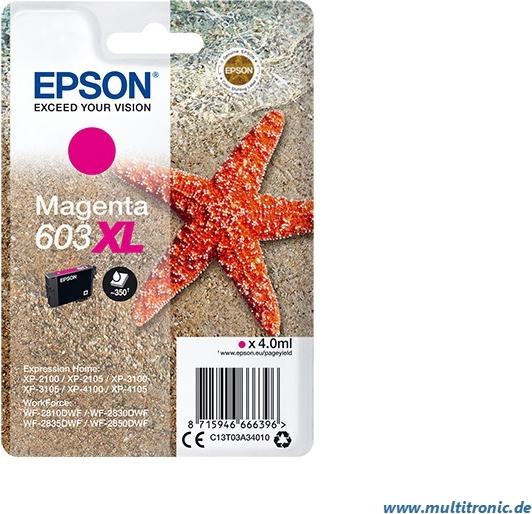 Actual product image Epson 603XL (M)