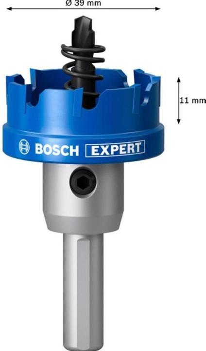 Actual product image Bosch Professional Zubehör Blau Zubehör 2608901422 EXPERT Blechlochsäge 39 mm (39 mm)