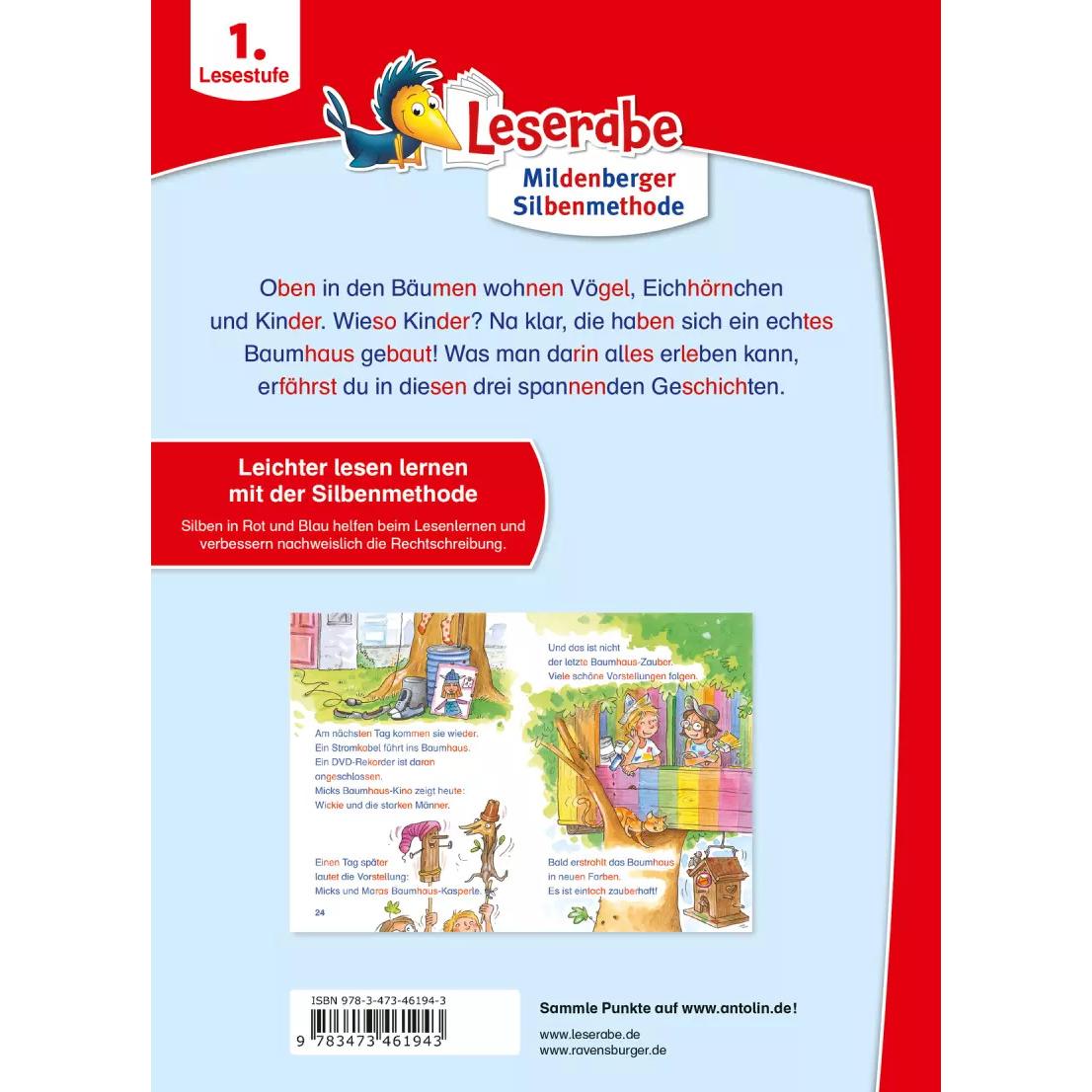 Thumbnail - Baumhausgeschichten - Leserabe ab 1. Klasse - Erstlesebuch für Kinder ab 6 Jahren (mit Mildenberg..., Kinderbücher von M...