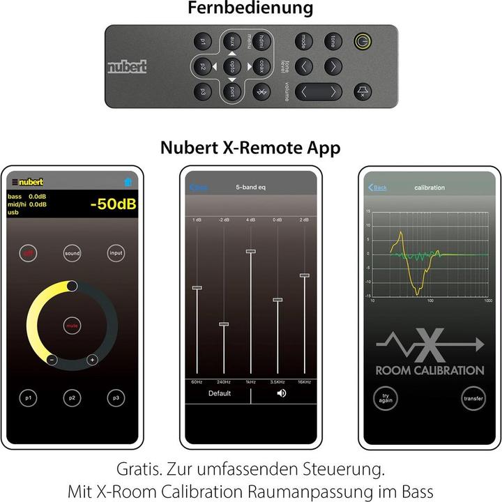 Produktbild Nubert nuXinema preAV (7.1.4 Kanal)