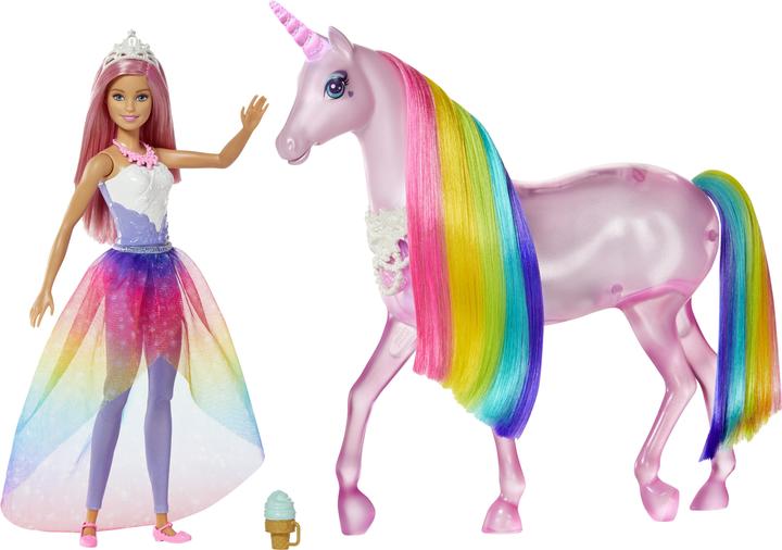 Actual product image Barbie Dreamtopia Magical Lights Unicorn