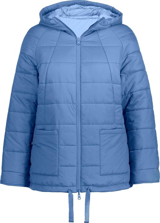 Actual product image Ulla Popken Reversible Butterfly Print Fully Lined Quilted Jacket (46, 48)