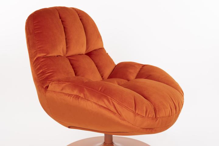 Immagine prodotto White Label Living Lounge Chair Beefy Orange