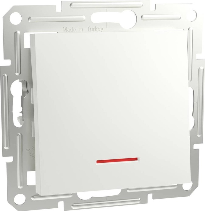 Image du produit Schneider Electric Bouton-poussoir Asfora blanc (RAL 9003) EPH1670121D