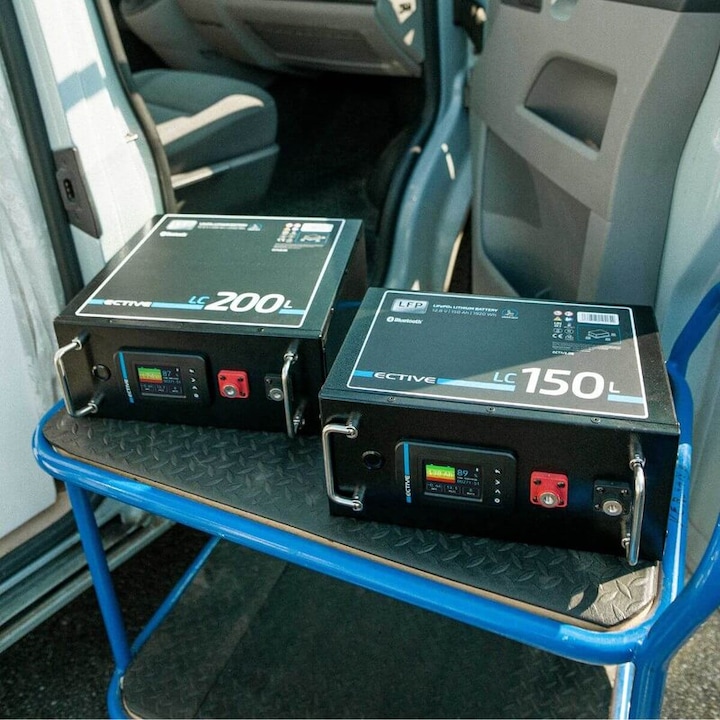 Produktbild Ective LC 150L LT 12V LiFePO4 Lithium Untersitzbatterie 150Ah (12 V, 150 Ah)