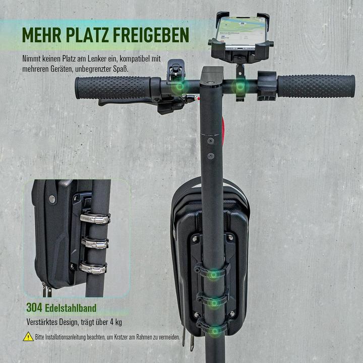 Image du produit Jeebel Sacoche pour scooter électrique et kit antivol pour vélo