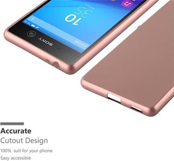 Produktbild Cadorabo TPU Matt Metallic Cover (Sony Xperia M5)