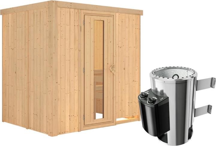 Produktbild Karibu Fanja ohne Dachkranz (Plug & Play 3,6 KW interne Steuerung)