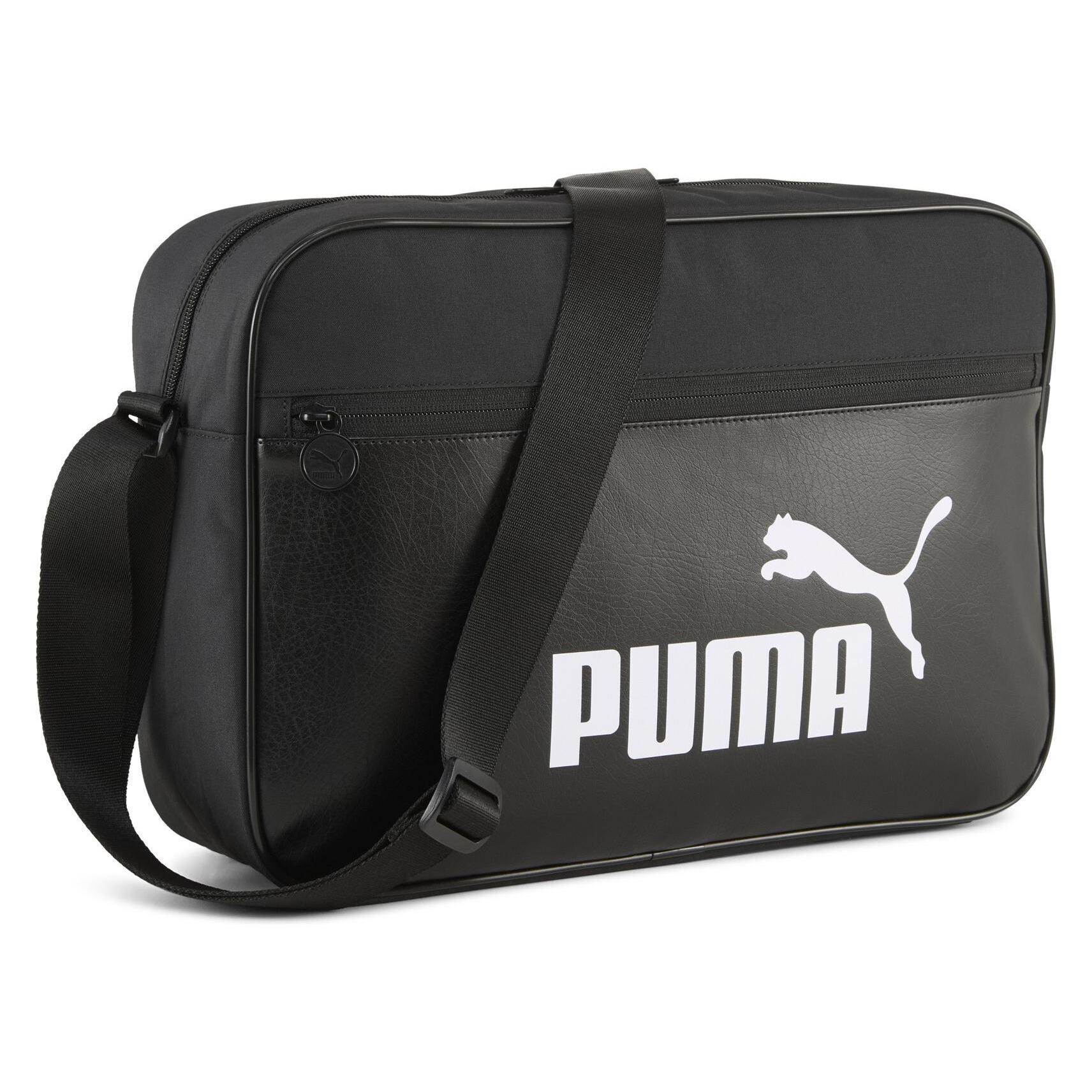 Puma, Tas, Campus Medium Reporterstas, Zwart, (14.50 l)
