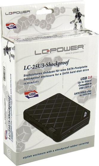 Produktbild LC-Power ext. 2.5" Gehäuse LC-25U3 (2.5")