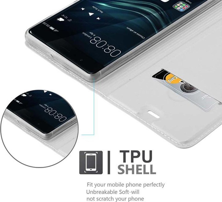 Actual product image Cadorabo Book Classy Style Cover (Huawei P9)