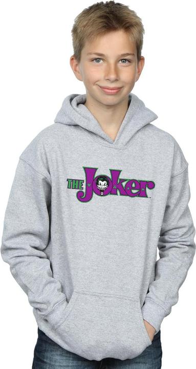 Image du produit - Sweat à capuche THE JOKER TEXT LOGO - Garçon (128)