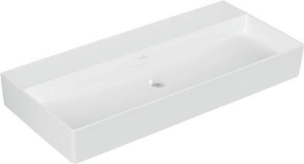 Productafbeelding Villeroy & Boch V&B Wastafel 2.0 MEMENTO 1000x470mm o ÜL zonder HL wit (470 mm, 1000 mm)