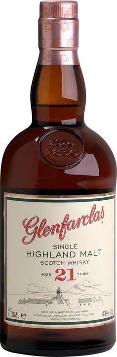 Glenfarclas 21 Years (Scotch Whisky, Single Malt, 1 x 70 cl)