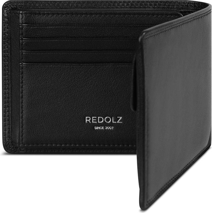 Produktbild Redolz Leather Essentials QF Geldbörse RFID Leder 12 cm ausklappbar