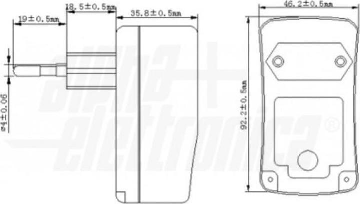 Produktbild Alpha Elettronica Steckernetzteil KD2520/1