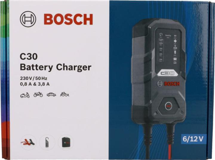 Actual product image Bosch Automotive C30 (6V, 12V, 3.80 A)
