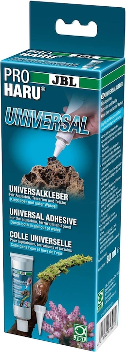Immagine prodotto JBL Aquaristik und Terraristik Adesivo universale per acquari, terrari e laghetti (189 g, 80 ml)
