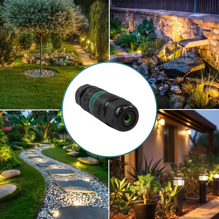 Actual product image Luxula 3-pole quick cable connector
