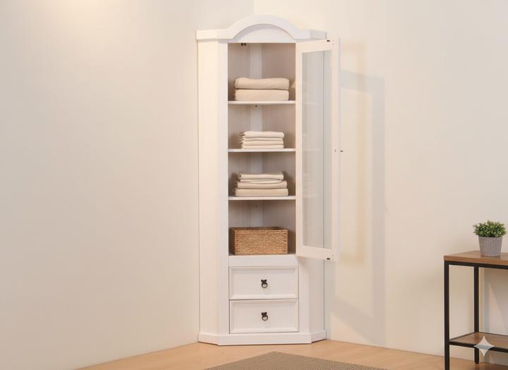 Produktbild Ebuy24 Eckschrank New Mexico (57 x 51 x 200 cm)