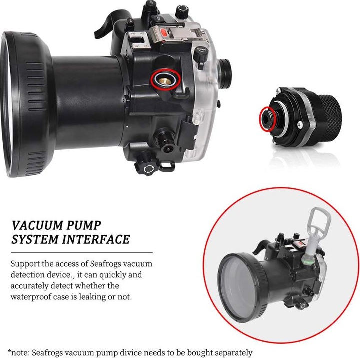 Image du produit Seafrogs SC-31 (Boîtier sous-marin, EOS R)