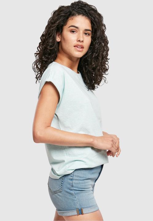 Image du produit Urban Classics Ladies Color Melange Extended Shoulder Tee (4XL)