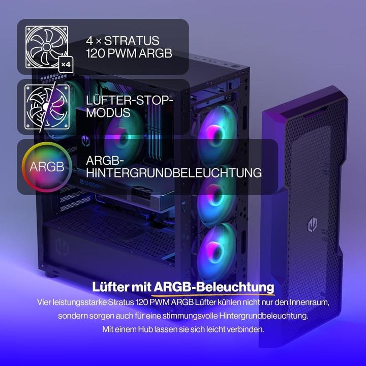 Produktbild Endorfy Regnum 400 Argb-Gehäuse (ATX, mATX, Mini-ITX)