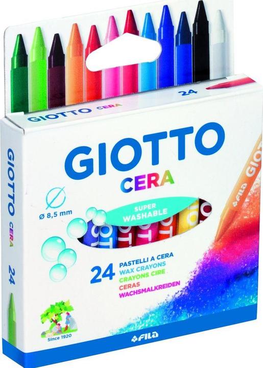 Actual product image Giotto Wax crayons Multicoloured, 24 pieces (24x)